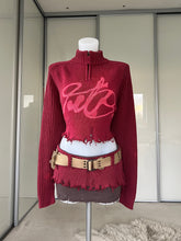 Load image into Gallery viewer, Upcycled signature jumper set, Burgundy
