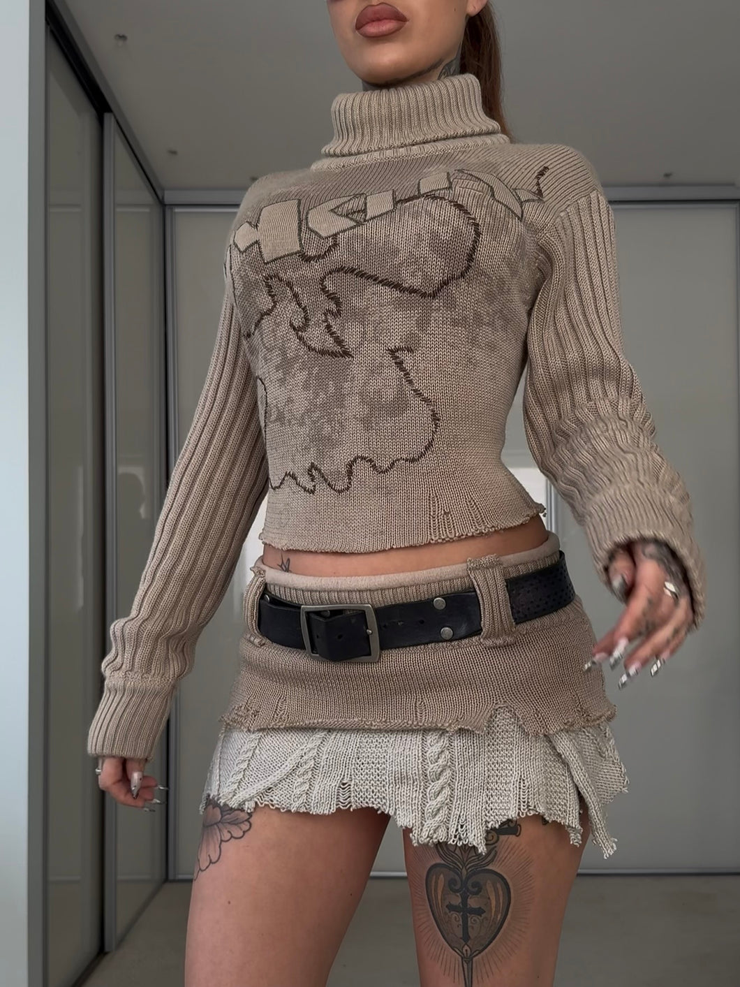 Vintage Oakley upcycled jumper set