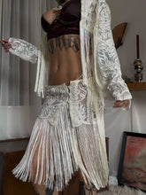 Load image into Gallery viewer, Upcycled fringe two piece
