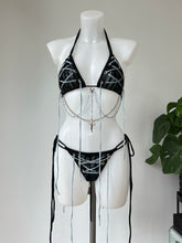 Load image into Gallery viewer, Rosary charm bikini maxi skirt set
