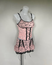 Load image into Gallery viewer, Pink lace set 1 of 2
